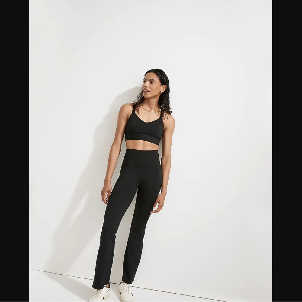Madewell NEW NWT Womens‎ Small Black Flex Strappy Sports Bra